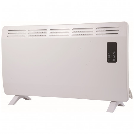 Втора ръка: Конвекторен отоплител Oliver Voltz OV51974D, 2400W, Дистанционно управление, WiFi, Tuya, Бял