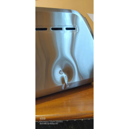 Втора ръка: Хлебопекарна Oliver Voltz OV51446A, 850W, 1500 гр, 12 програми, LCD дисплей, Таймер, Сребрист/черен