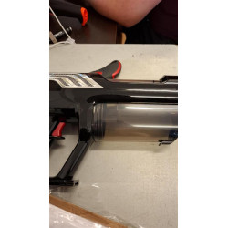 Втора ръка: Акумулаторна прахосмукачка Oliver Voltz OV51001Q, 250W, Li-ion 2200 mAh, 3 скорости, 0.6 l, 25 kPa, Сензорен екран, Черен