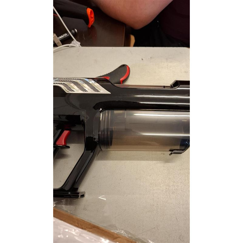 Втора ръка: Акумулаторна прахосмукачка Oliver Voltz OV51001Q, 250W, Li-ion 2200 mAh, 3 скорости, 0.6 l, 25 kPa, Сензорен екран, Черен