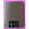 Преоценено: Кухненска везна Oliver Voltz V51651I, 5 кг, ТАРА, 1 х CR2032, LCD Дисплей 53 х 20мм, Инокс