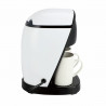 Втора ръка: Кафемашина Rosberg R51170E, 450W, 250ml, 2 чаши, Постоянен филтър, Бял