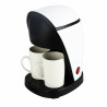 Втора ръка: Кафемашина Rosberg R51170E, 450W, 250ml, 2 чаши, Постоянен филтър, Бял
