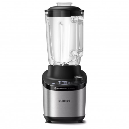 Втора ръка: Блендер Philips HR3760/00, 1500W, 2L, ProBlend Ultra, Високоскоростен, Импулс, Черен