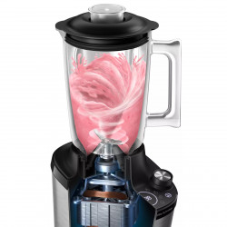 Втора ръка: Блендер Philips HR3760/00, 1500W, 2L, ProBlend Ultra, Високоскоростен, Импулс, Черен