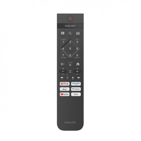 Телевизор Philips 65PUS7000/12, 65'', 164 см, 3840x2160 UHD-4K, Клас E, Smart TV, LED, Bluetooth, Wi-Fi, TITAN OS, Черен