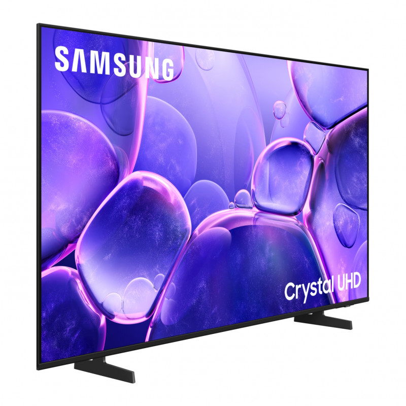 Телевизор Samsung UE50U8072FUXXH, 50'', 125 см, 3840x2160 UHD 4K, Клас G, Smart TV, HDR, Bluetooth, Wi-Fi, Tizen, Черен