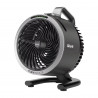Вентилатор Shark FlexBreeze HydroGo FA050EU, 36W, 5 скорости + 2 режима, Регулируем наклон до 45 градуса, Автономия 12 часа, IPX5, Черен/Сребрист