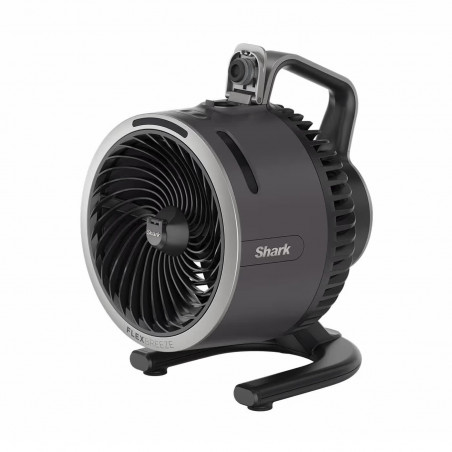 Вентилатор Shark FlexBreeze HydroGo FA050EU, 36W, 5 скорости + 2 режима, Регулируем наклон до 45 градуса, Автономия 12 часа, IPX5, Черен/Сребрист