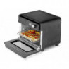 Мултифункционална Air Fryer фурна Caso AirFry Chef 1700, 1700W, 22 л, 12 програми, 40-230°C, Таймер, Осветление, Сушене, Черен