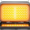 Гофретник Gastroback Advanced Control, 1600W, 220 мл, 7 степени на изпичане, Двойни нагреватели, Дълбоки плочи, Таймер, Защита от преливане, Сребрист