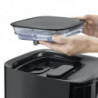 Фритюрник с горещ въздух и пара Caso AirFry & Steam 700, 1700W, 7 л, 10 програми, 60-200°C, Таймер, Прозорец, Напомняне, Черен