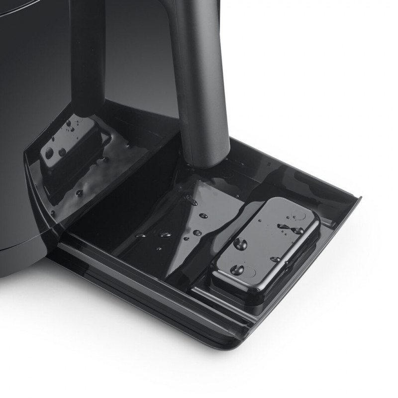 Фритюрник с горещ въздух и пара Caso AirFry & Steam 700, 1700W, 7 л, 10 програми, 60-200°C, Таймер, Прозорец, Напомняне, Черен