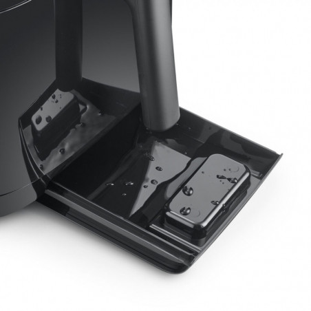 Фритюрник с горещ въздух и пара Caso AirFry & Steam 700, 1700W, 7 л, 10 програми, 60-200°C, Таймер, Прозорец, Напомняне, Черен