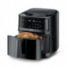 Фритюрник с горещ въздух и пара Caso AirFry & Steam 700, 1700W, 7 л, 10 програми, 60-200°C, Таймер, Прозорец, Напомняне, Черен