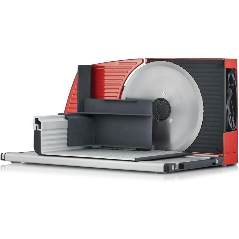 Уред за рязане - слайсер Graef MYtiny MT1003EU, 170W, 17 см, 0-15 мм, Детска защита, Сгъваем, Червен