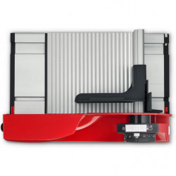 Уред за рязане - слайсер Graef MYtiny MT1003EU, 170W, 17 см, 0-15 мм, Детска защита, Сгъваем, Червен