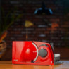 Уред за рязане - слайсер Graef MYtiny MT1003EU, 170W, 17 см, 0-15 мм, Детска защита, Сгъваем, Червен