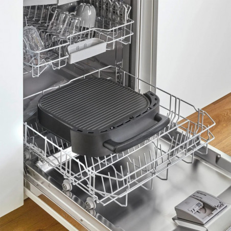Фритюрник с горещ въздух и фурна за пица Caso AirFry & PizzaChef, 2850W, 6 л, 11 програми, 50-230°C, Таймер, Reminder, До 30 см, Черен