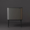 Кош за боклук Brabantia Bo Touch 651105, 36 л, Плавно и безшумно отваряне, Голям отвор, Сив