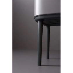 Кош за боклук Brabantia Bo Touch 651105, 36 л, Плавно и безшумно отваряне, Голям отвор, Сив