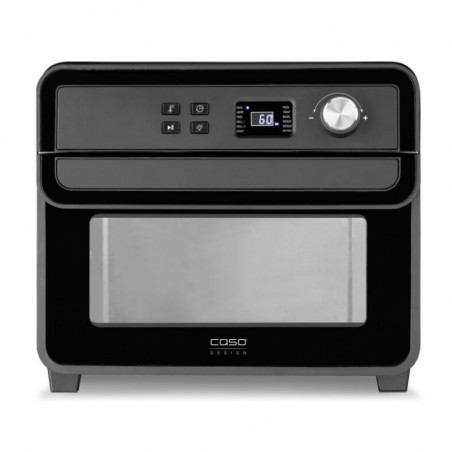Мултифункционална Air Fryer фурна Caso AirFry Chef 1700, 1700W, 22 л, 12 програми, 40-230°C, Таймер, Осветление, Сушене, Черен