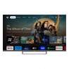 Телевизор Smart Tech 43UW02V, 43'', 109 см, 4K UltraHD 3840 x 2160, Клас F, Smart TV, DLED, Wi-Fi, Bluetooth, Google TV, Черен