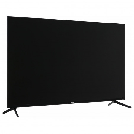 Телевизор RCA RK50UN1, 50'', 125 см, 3840x2160 UHD 4K, Клас F, Smart TV, HDR10, DLED, Wi-Fi, Bluetooth, Roku OS, Черен