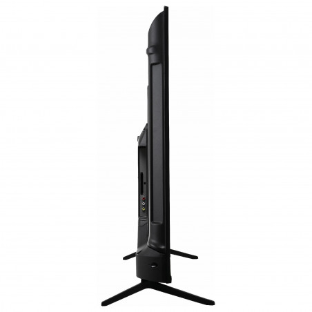 Телевизор RCA RK50UN1, 50'', 125 см, 3840x2160 UHD 4K, Клас F, Smart TV, HDR10, DLED, Wi-Fi, Bluetooth, Roku OS, Черен