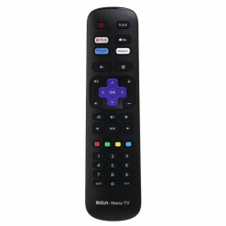 Телевизор RCA RK50UN1, 50'', 125 см, 3840x2160 UHD 4K, Клас F, Smart TV, HDR10, DLED, Wi-Fi, Bluetooth, Roku OS, Черен