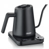 Електрическа кана за вода Graef Pour-over GK502, 1200W, 900 мл, 40-100°C, Keep Warm, Филтър, Чучур тип "Лебедова шия", Черен мат