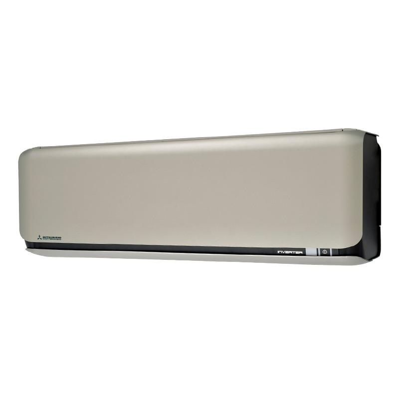 Инверторен климатик Mitsubishi Heavy Industries SRK25ZSX-WFT + SRC25ZSX-W, 9000 BTU, 20 м2, Wi-Fi, R-32, Бежов/Черен