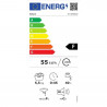 Полуавтоматична пералня Saturn ST-WM0630, 350W, 5.5 кг, 10 програми, Горно зареждане, Бял/черен
