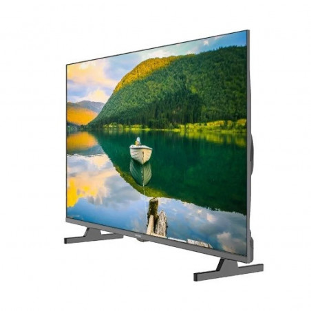 Телевизор AIWA TS-551N, 55'', 139 см, 4K UltraHD 3840 x 2160, Клас F, DLED, Wi-Fi, Bluetooth, TizenOS, Черен