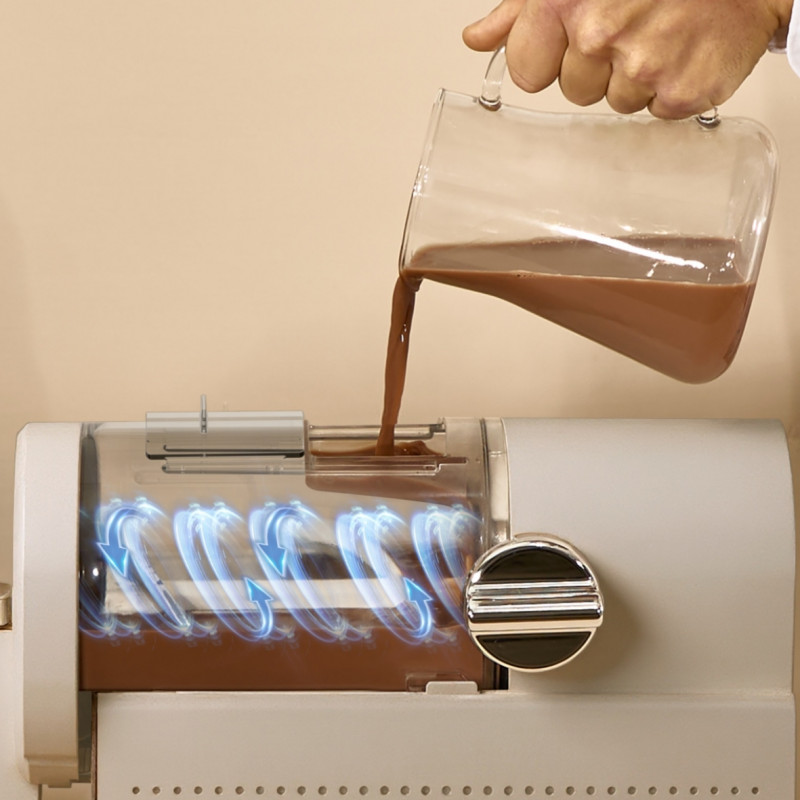 Машина за сладолед 16в1 Tefal Freezi IG803AE0, 200W, 1.4 л, 5 Автоматични програми, Тиха работа, Без предварително замразяване, Бял/сребрист