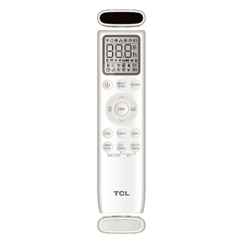 Инверторен климатик TCL BreezeIN TAC-12CHSD/TPH11I, 12000 BTU, 22 м2, А++/А+, Wi-Fi, iFeel, ECO, Автоматично почистване в 4 стъпки, Google Home и Alexa, Gentle Breeze, Бял