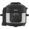Мултикукър под налягане Ninja Foodi OP350FR, 1400W, 6 л, 9 програми, 40-200°C, TenderCrisp®, Керамично покритие, Поддържане на топлината, Цяло пиле, Черен/инокс