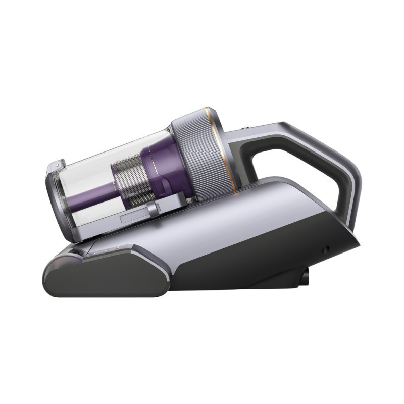 Прахосмукачка против акари Jimmy BX8 Pro, 600W, 0.5 л, 17 kPa, Pro-Brushroll, Стерилизация чрез нагряване 65C, Ултразвук, UV, Отрицателни йони, 6 степенна филтрация, Сив/Лилав