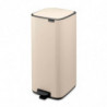 Кош за боклук Brabantia Bo Pedal 1010124, 30 л, Леко затваряне, Противоплъзгаща основа, Бежов