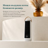 Преносим вентилатор - кула Levoit Windi Mini Plus, 7.5W, 5 степени, Автономия до 20 ч, Осцилация, Таймер, Дистанционно, Бял/черен