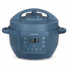 Мултикукър Instant Pot Classic Mini 140800701, 800W, 3.8 л, 7 програми, Favorite бутони, LCD дисплей, Неръждаема стомана, Син