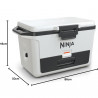 Хладилна кутия Ninja FrostVault FB151EUWH, 47 л, Пасивна, 80 кена, Поддържа лед до 6 дни, Сухо отделение, Бял