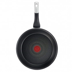 Втора ръка: Тиган Tefal G2550572, 26 см, Thermo-Spot, Незалепващо титаниево покритие X6, Индукция, Черен