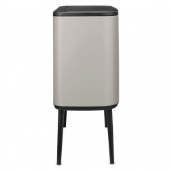Кош за боклук Brabantia Bo Touch 1010451, 36 л, Плавно и безшумно отваряне, Голям отвор, Светлосив