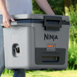 Хладилна кутия Ninja FrostVault FB131EUGY, 28 л, Пасивна, 48 кена, Поддържа лед до 5 дни, Сухо отделение, Сив