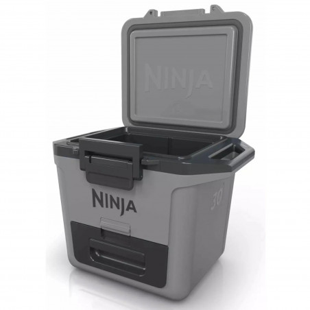 Хладилна кутия Ninja FrostVault FB131EUGY, 28 л, Пасивна, 48 кена, Поддържа лед до 5 дни, Сухо отделение, Сив