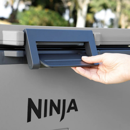 Хладилна кутия Ninja FrostVault FB151EUGY, 47 л, Пасивна, 80 кена, Поддържа лед до 6 дни, Сухо отделение, Сив