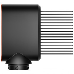 Маша за коса Dyson HS08 Airwrap i.d.™ Curly + Coily 142899-01 AmSi/PkCp, 1300W, 13.5 l/s, Автоматизирано къдрене, Йонизиране, 3 скорости, 3 темп, Bluetooth, Кехлибарена коприна/розово шампанско