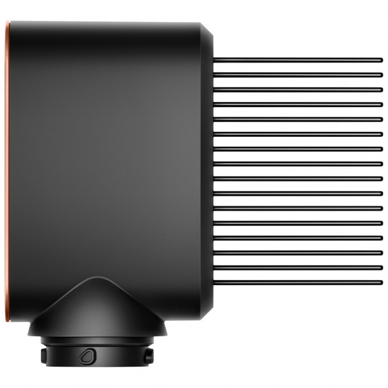Маша за коса Dyson HS08 Airwrap i.d.™ Curly + Coily 142899-01 AmSi/PkCp, 1300W, 13.5 l/s, Автоматизирано къдрене, Йонизиране, 3 скорости, 3 темп, Bluetooth, Кехлибарена коприна/розово шампанско