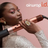 Маша за коса Dyson HS08 Airwrap i.d.™ Curly + Coily 142899-01 AmSi/PkCp, 1300W, 13.5 l/s, Автоматизирано къдрене, Йонизиране, 3 скорости, 3 темп, Bluetooth, Кехлибарена коприна/розово шампанско